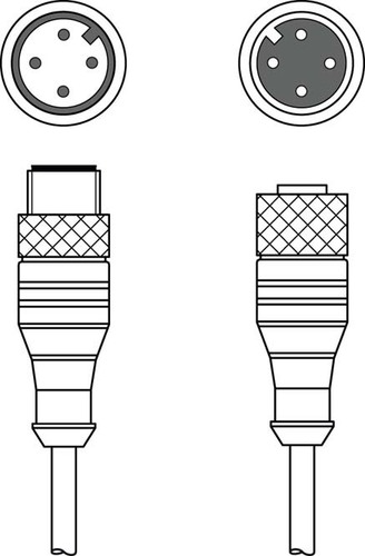 Leuze Verbindungsleitung K-DS M12A-M#50125173