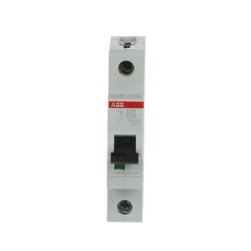 ABB Stotz S&J Sicherungsautomat har., 6 kA, 25 A, 1P S201-D25 ABB Stotz S&J Sicherungsautomat har., 6 kA, 25 A, 1P S201-D25