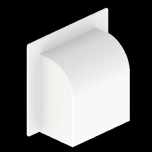 Unex Durchführung gebogen 60x100 aus U24X 31683-02