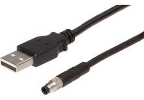 Ipf Electronic Anschlusskabel RS232/USB, 5m M5 Stecker gerade VK507U44