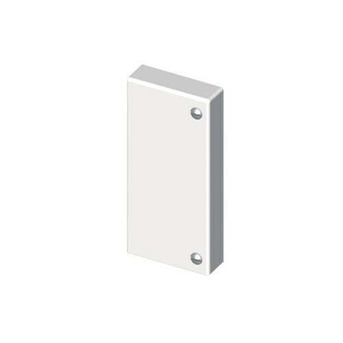 Unex Endstück weiß RAL9010 60X90 U24X 73382-2