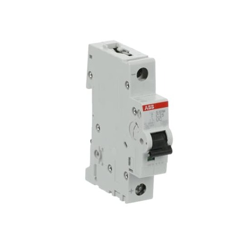 ABB Stotz S&J Sicherungsautomat ar., 10 kA, 25 A, 1P S201M-C25UC ABB Stotz S&J Sicherungsautomat ar., 10 kA, 25 A, 1P S201M-C25UC
