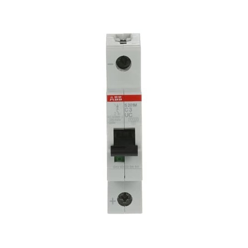ABB Stotz S&J Sicherungsautomat har., 10 kA, 3 A, 1P S201M-C3UC