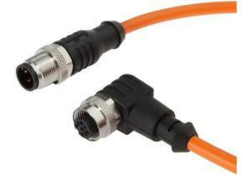 Ipf Electronic Verbindungsleitung, 5m, M12 Dose 4polig VK50RF21