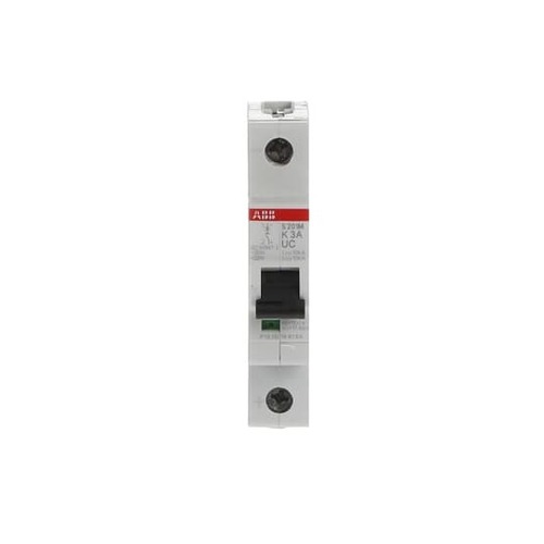 ABB Stotz S&J Sicherungsautomat har., 10 kA, 3 A, 1P S201M-K3UC
