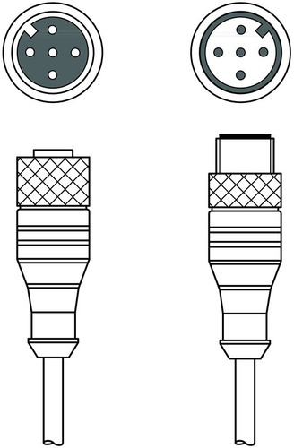 Leuze Adapter KDS U-M12-5#50142228