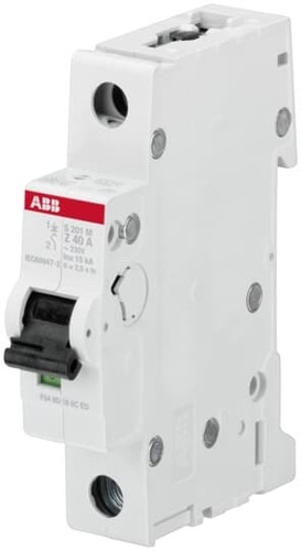 ABB Stotz S&J Sicherungsautomat har., 10 kA, 8 A, 1P S201M-K8