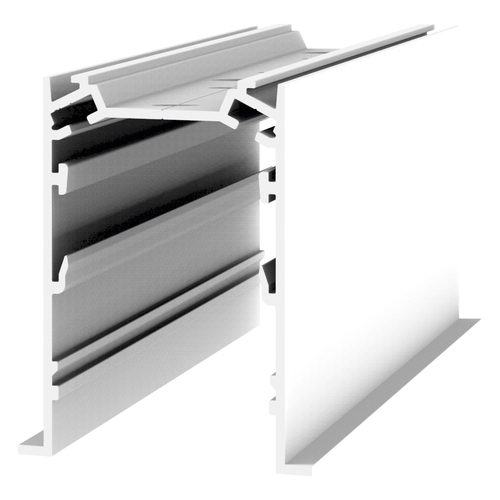 SCHMITZ-WILA Einbauprofil 3m weiß 152-003-100-3000
