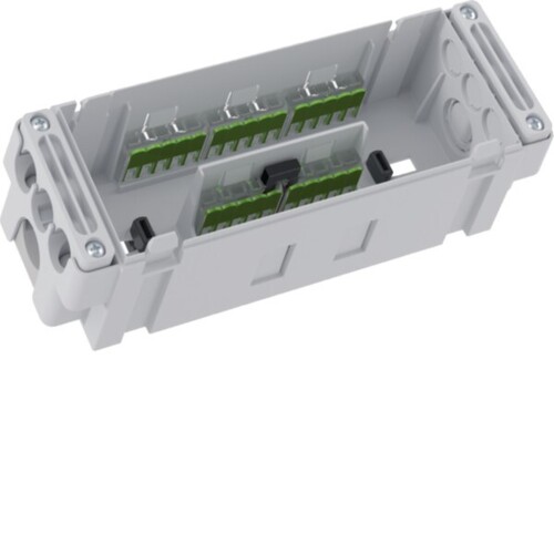 Tehalit Kanalabzweigdose 4/2.5mm² Front GKVD26WK01