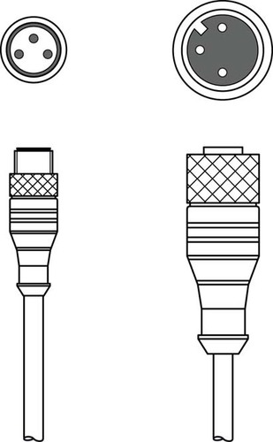 Leuze Verbindungsleitung KDS U-M8-3A#50130929