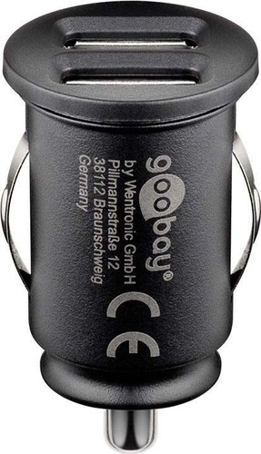 Goobay Dual USB-KFZ-Ladegerät 2.4A 44177