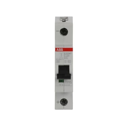 ABB Stotz S&J Sicherungsautomat Char., 10kA, 25A, 1P S201MT-C25UC ABB Stotz S&J Sicherungsautomat Char., 10kA, 25A, 1P S201MT-C25UC