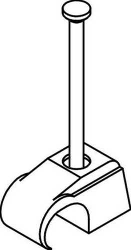 Pollmann Haftclips 7-11mm Nagel 25mm 2300711