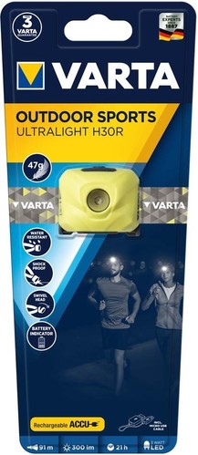 Varta Cons.Varta Kopfleuchte Outdoor Sports lime Ultralight H30R lime