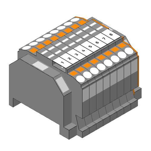 WAGO GmbH & Co. KG Reihenklemmenblock 821-580