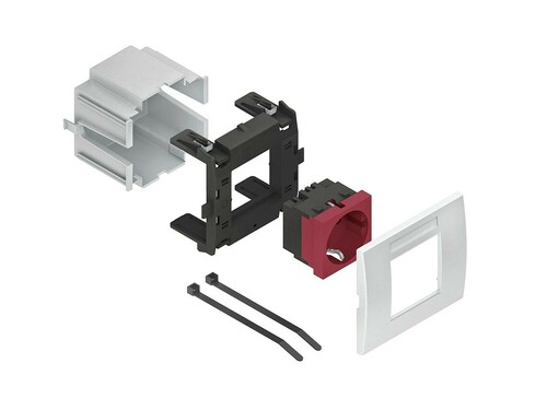 Niedax Geräteeinbausystem 93,5mm NV=250V/16A GES 1 VW EDV Niedax Geräteeinbausystem 93,5mm NV=250V/16A GES 1 VW EDV