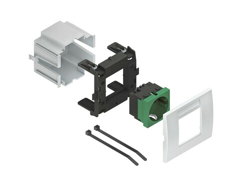 Niedax Geräteeinbausystem Einbaubreite 93,5 mm GES 1 VW SV Niedax Geräteeinbausystem Einbaubreite 93,5 mm GES 1 VW SV