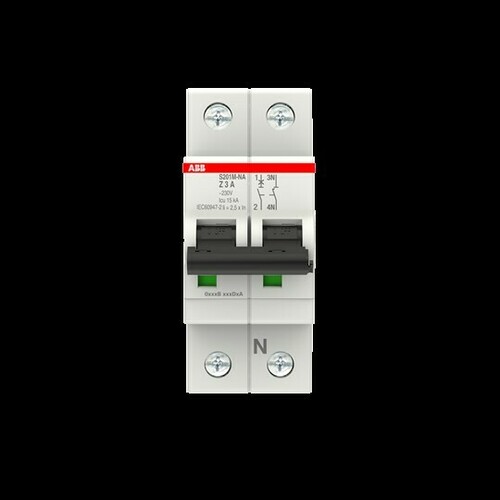 ABB Stotz S&J Sicherungsautomat 10 kA, 3 A, 1P+NA S201M-Z3NA