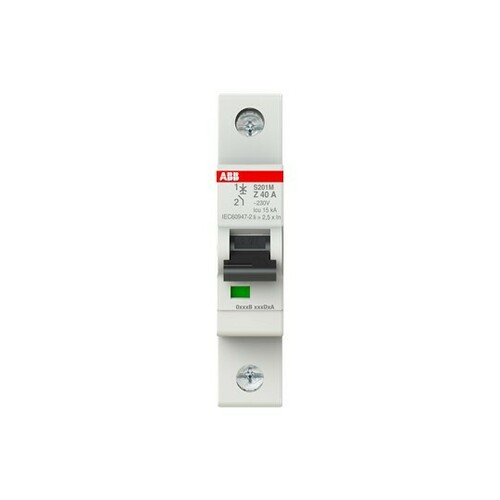 ABB Stotz S&J Sicherungsautomat 10 kA, 40 A, 1P S201M-Z40