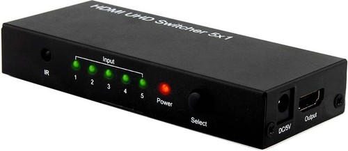 E+P Elektrik HDMI-Umschalter 5-fach UHD51