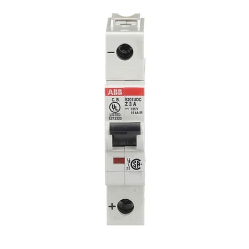 ABB Stotz S&J Sicherungsautomat har., 14 kA, 3 A, 1P S201UDC-Z3