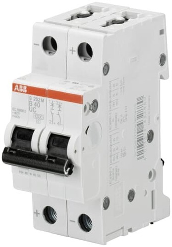 ABB Stotz S&J Sicherungsautomat 10 kA, 13 A, 2P S202M-B13UC