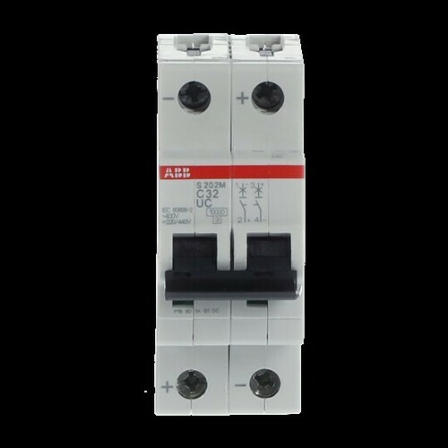 ABB Stotz S&J Sicherungsautomat ar., 10 kA, 32 A, 2P S202M-C32UC