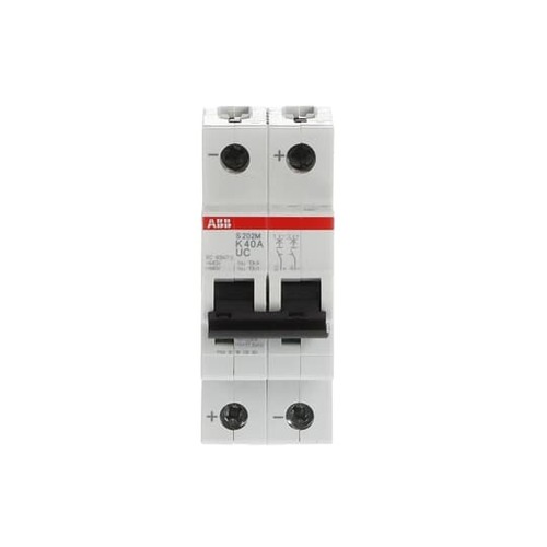 ABB Stotz S&J Sicherungsautomat 10 kA, 40 A, 2P S202M-K40UC