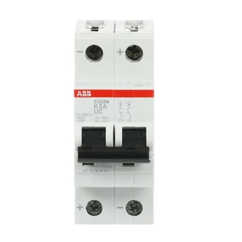 ABB Stotz S&J Sicherungsautomat 10 kA, 5 A, 2P S202M-K5UC