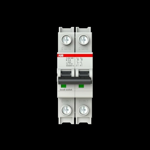 ABB Stotz S&J Sicherungsautomat 10kA, 3A, 2P, RTT S202MR-K3