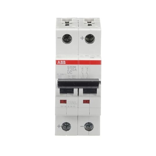 ABB Stotz S&J Sicherungsautomat ar., 10 kA, 20 A, 2P S202M-Z20UC