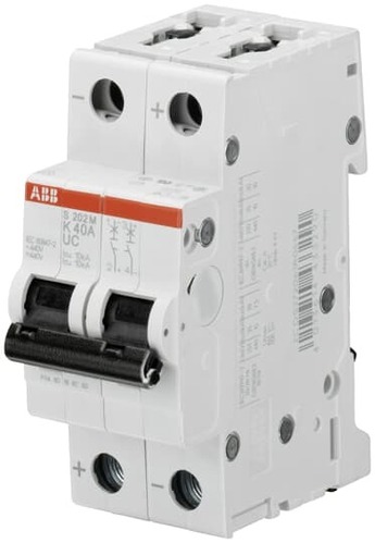 ABB Stotz S&J Sicherungsautomat ar., 10 kA, 35 A, 2P S202M-Z35UC
