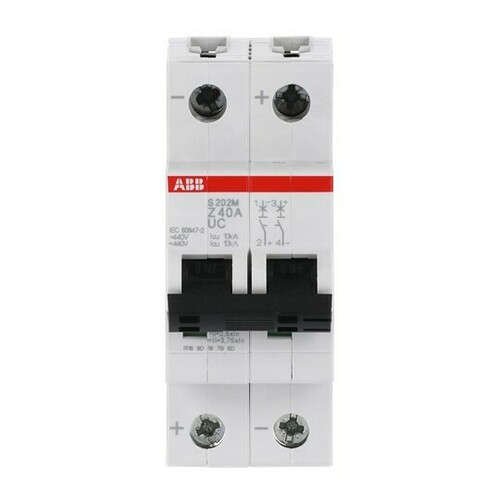 ABB Stotz S&J Sicherungsautomat 10 kA, 40 A, 2P S202M-Z40UC