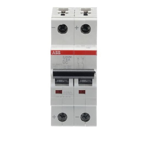 ABB Stotz S&J Sicherungsautomat har., 10 kA, 8 A, 2P S202M-Z8UC