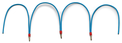 WAGO GmbH & Co. KG Drahtkettenbrücke Isol. 50-polig blau 210-123