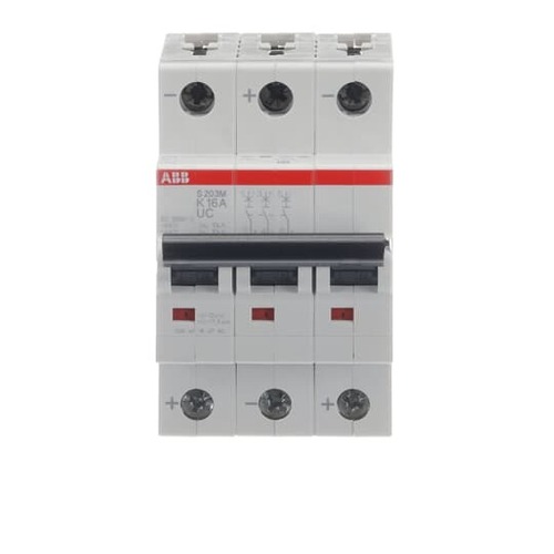 ABB Stotz S&J Sicherungsautomat 10 kA, 16 A, 3P S203M-K16UC