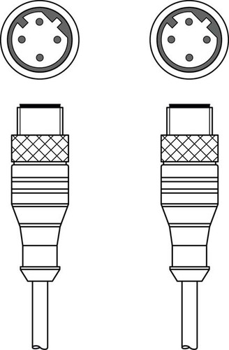 Leuze Verbindungsleitung KSS ET-M12-#50137079