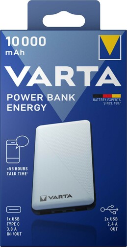 Varta Cons.Varta Portable Power Bank 10000mAh +char.cable 57976 101 111