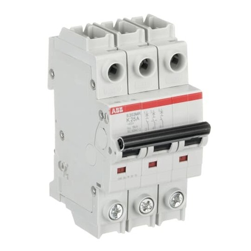 ABB Stotz S&J Sicherungsautomat 10kA, 25A, 3P, RTT S203MR-K25 ABB Stotz S&J Sicherungsautomat 10kA, 25A, 3P, RTT S203MR-K25
