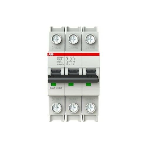 ABB Stotz S&J Sicherungsautomat 10kA, 50A, 3P, RTT S203MR-K50