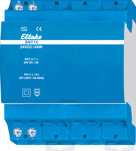 Eltako Schaltnetzteil 24V DC/48W SNT14-24V/48W