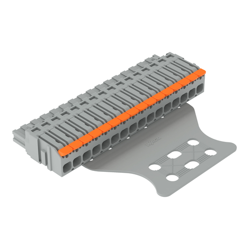 WAGO GmbH & Co. KG 1-Leiter-Federleiste Push-in CAGE CLAMP 2231-1116/327-/ 336- WAGO GmbH & Co. KG 1-Leiter-Federleiste Push-in CAGE CLAMP 2231-1116/327-/ 336-