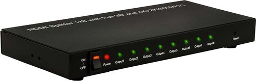 E+P Elektrik HDMI-Verteiler 8-fach UHD18