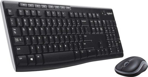 Logitech Tastatur/Maus Set USB,wireless,1000dpi LOGITECH MK270 sw