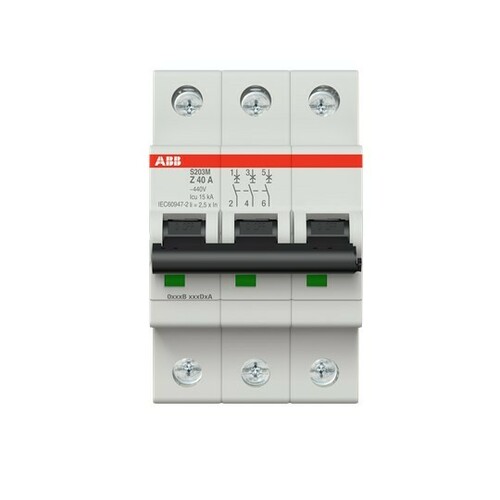 ABB Stotz S&J Sicherungsautomat 10 kA, 40 A, 3P S203M-Z40