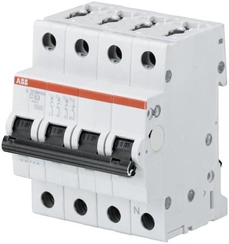 ABB Stotz S&J Sicherungsautomat 10 kA, 40 A, 3P+NA S203M-Z40NA