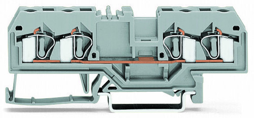 WAGO GmbH & Co. KG 4L-Durchgangsklemme 0,08-4mm, 26A, sch 281-664