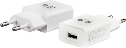 E+P Elektrik USB-Ladegerät 1-fach,2.400mA AC101 weiß