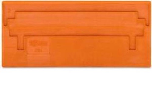 WAGO GmbH & Co. KG Trennwand, überstehend, 2 mm dick, orange 284-329