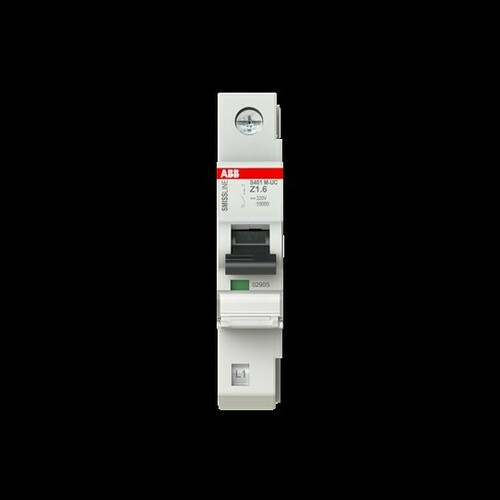 ABB Stotz S&J Leitungsschutzschalter V DC,1polig,Icu=50kA S401M-UCZ1.6